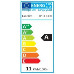    LANDLITE Energiatakarékos, GU10, 11W, 240lm, 2700K, SZABÁLYOZHATÓ, spot fényforrás (D-CFL-GU10-11W)