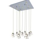 LANDLITE SOLAR-9PIN modern függesztett lámpa 9xGU10 50W 230V