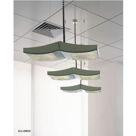 LANDLITE DD SUSPA 2x38W (OLC-238DD), irodai függeszték