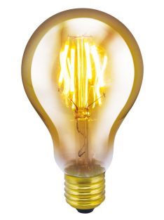    LANDLITE LED filament, E27, 4W, A75, 300lm, 1700K, (RUB-A75-4W/FLT), vintage, edison, dekoratív LED izzó, LED fényforrás, LED lámpa
