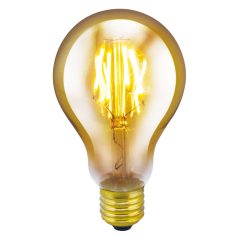    LANDLITE LED filament, E27, 4W, A75, 300lm, 1700K, (RUB-A75-4W/FLT), vintage, edison, dekoratív LED izzó, LED fényforrás, LED lámpa