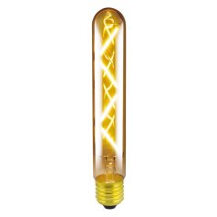    LANDLITE LED filament, E27, 4W, T30, 350lm, 1700K,  (RUB-T30-4W/FLT), vintage, edison, dekoratív LED izzó, LED fényforrás, LED lámpa