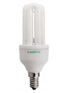   LANDLITE ELT/M-11W E14 230V 8000Stunden, 2700K, mini 3 Rohren, kompakte Leuchtstofflampe (energiesparende Leu