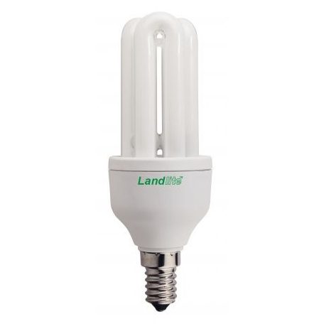  LANDLITE Energiatakarékos, E14, 11W, 540lm, 2700K, U csöves formájú fényforrás (ELT/M-11W)
