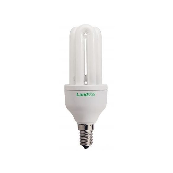  LANDLITE Energiatakarékos, E14, 11W, 540lm, 2700K, U csöves formájú fényforrás (ELT/M-11W)
