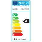  LANDLITE Energiatakarékos, E14, 11W, 540lm, 2700K, U csöves formájú fényforrás (ELT/M-11W)