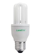LANDLITE Energiesparlampe, E27, 9W, 450lm, 2700K, U-Typ Lampe (ELT/M-9W)