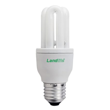LANDLITE Energiatakarékos, E27, 9W, 450lm, 2700K, U csöves fényforrás (ELT/M-9W)