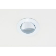    LANDLITE Egyes keret, GU4 (MR11), billenő, íves, fehér, max. 35W, spot keret (DL-41)