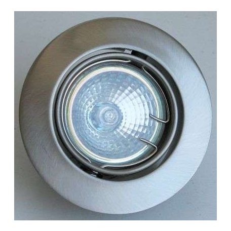  LANDLITE Egyes keret, GU4 (MR11), billenő, íves, fehér, max. 35W, spot keret (DL-41)