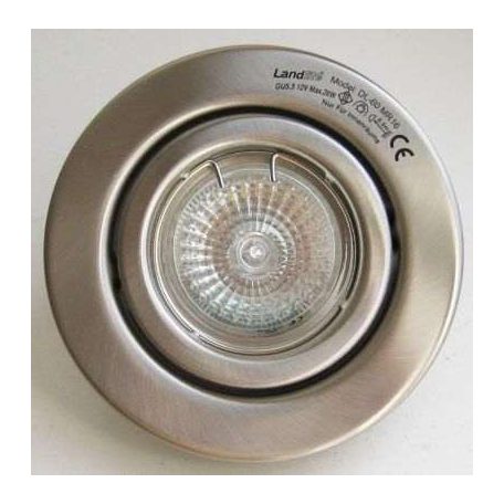  LANDLITE Halogén, GU5.3 (MR16), 5x20W, Ø105mm, billenő, arany, spot lámpa szett (KIT-60-5)