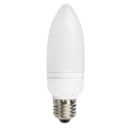  LANDLITE Energiatakarékos, E27, 7W, 315lm, 2700K gyertya formájú fényforrás (EIC-A-7W)
