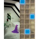 LANDLITE LED-G10-1x2W, Kristallstein Lampe, gelb