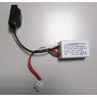  LANDLITE G4, max. 3x20W, fix kivitel, fehér pultvilágító, halogén fényforrással (KIT-15-3)