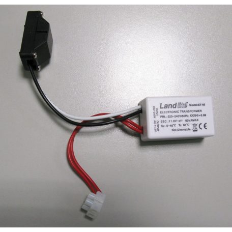  LANDLITE G4, max. 3x20W, fix kivitel, fehér pultvilágító, halogén fényforrással (KIT-15-3)