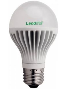  LANDLITE LED, E27, 5W, A60, 280lm, 3000K, körte fényforrás (LDM-A60-5W)