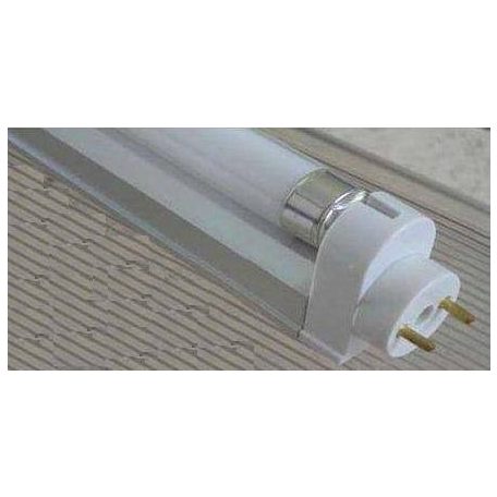 LANDLITE FC28T5, 1x T5-28W, T8 / T5 adapter (T8 36W helyett, a hagyományos előtétű lámpatestben)