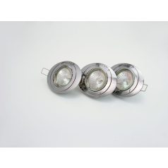    LANDLITE Halogén, GU5.3 (MR16), 3x20W, Ø102mm, billenő, króm, spot lámpa szett (KIT-54-3X20W)