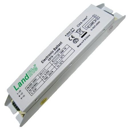 LANDLITE EBT8-158 Elektronikus előtét 1x58W T8 fénycsőhöz