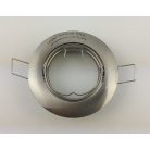  LANDLITE Egyes keret, GU5.3 (MR16) / GU10, billenő, íves, matt króm, max. 50W, spot keret (DL-58A)