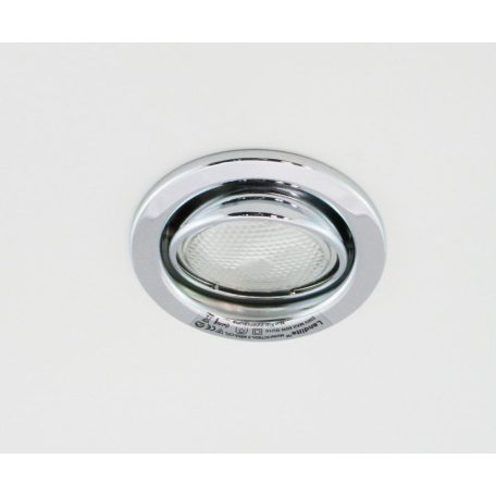  LANDLITE Energiatakarékos, GU10, 3x13W, Ø79mm, billenő, króm, spot lámpa szett (KIT-60A-3)