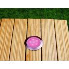 LANDLITE LED-GR01-3x0.5W , 3db-os matt arany földbe süllyesztett LED lámpa szett, piros fényű, IP44