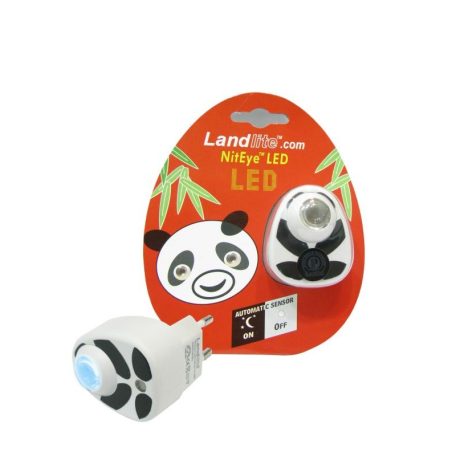 LANDLITE Panda LED-NL01 éjszakai lámpa kék fényű gyerekszoba