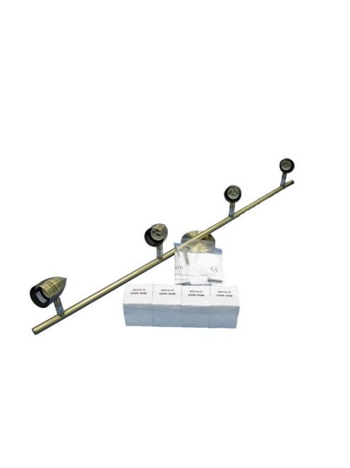 LANDLITE SPY CLG-440C(21HS1-14),  spotlámpa antik bronz színben, 4x50W