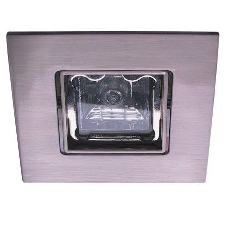  LANDLITE Halogén, GU10, 3x50W, 79x79mm, SQUARE (négyzetes), billenő, króm, spot lámpa szett (KIT-83-3)