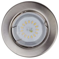    LANDLITE LED, GU10, 3x1,5W, Ø80mm, fix, matt króm, spot lámpa szett (KIT-57A-3)