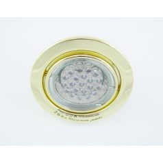    LANDLITE LED, GU10, 3x1,5W, Ø79mm, billenő, arany, spot lámpa szett (KIT-60A-3)
