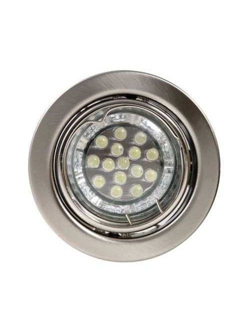  LANDLITE LED, GU10, 3x1,5W, Ø79mm, billenő, króm, spot lámpa szett (KIT-60A-3)