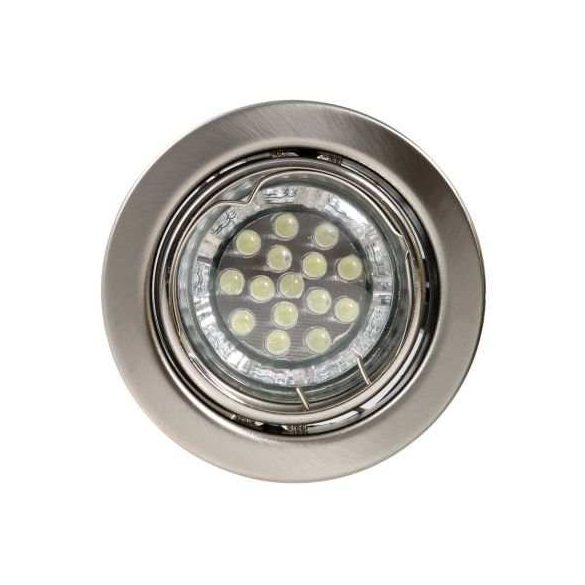  LANDLITE LED, GU10, 3x1,5W, Ø79mm, billenő, króm, spot lámpa szett (KIT-60A-3)