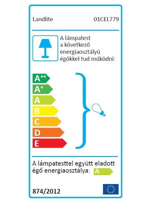  LANDLITE LED, GU10, 3x1,5W, Ø79mm, billenő, króm, spot lámpa szett (KIT-60A-3)