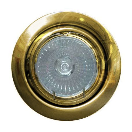  LANDLITE Energiatakarékos, GU10, 3x7W, Ø79mm, billenő, arany, spot lámpa szett (KIT-60-3)