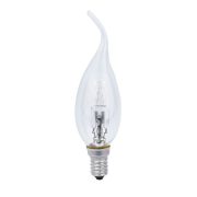   LANDLITE Halogén, E14, 42W, 567lm, 2800K, láng formájú fényforrás (HSL-C35/D-42W)