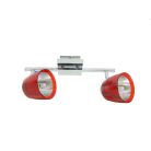 LANDLITE FELIX G929-2TU fali/mennyzeti spotlámpa (piros), G9 foglalattal