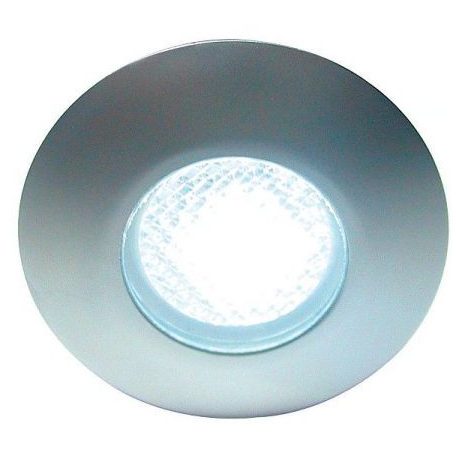 LANDLITE LED-GR91-3, 3x0,4W, 3db-os szett, trafóval, fém szín: szürke, IP68, földbe süllyesztett LED lámpa, LED szín: kék