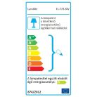 LANDLITE FL-F78-8W, 1X8W 78mm/R7s, fényvető / reflektor (kompakt fénycső mellékelve), fehér