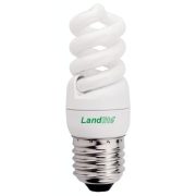   LANDLITE Energiatakarékos, E27, 7W, 290lm, 2700K, spirál formájú fényforrás (ELH/M-7W)