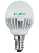  LANDLITE LED, E14, 4W, G45, 260lm, 3000K, kisgömb formájú fényforrás (LED-G45-4W)
