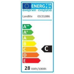   LANDLITE Halogén, E27, 28W, R63, 160lm, 2700K, gomba formájú fényforrás (HSL-R63-28W)