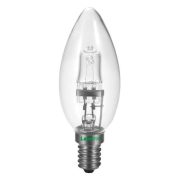    LANDLITE Halogén, E14, 18W, 185lm, 2800K, gyertya formájú fényforrás (HSL-C35-18W)