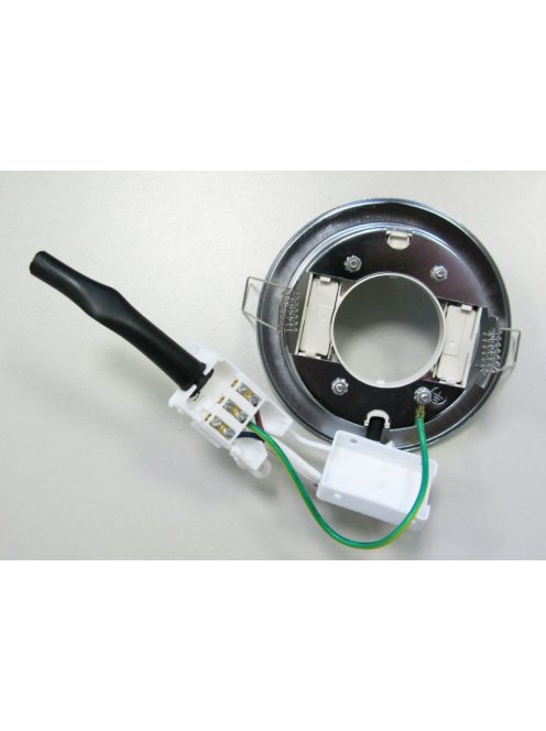  LANDLITE Egyes keret, GX53, fix, egyenes, króm, max. 15W, spot keret (DL-09-GX53)