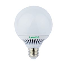   LANDLITE LED, E27, 9W, G95, 600lm, 3000K, SZABÁLYOZHATÓ, nagygömb formájú fényforrás (LED-G95-9W)