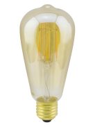  LANDLITE LED filament, E27, 4W, 300lm, 1700K, (RUB-ST64-4W/FLT), vintage, edison, dekoratív LED izzó, LED fényforrás, LED lámpa