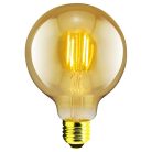 LANDLITE LED filament, E27, 4W, G95, 300lm, 1700K, (RUB-G95-4W/FLT), vintage, edison, dekoratív LED izzó, LED fényforrás, LED lámpa