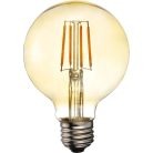 LANDLITE LED filament, E27, 4W, G95, 300lm, 1700K, (RUB-G95-4W/FLT), vintage, edison, dekoratív LED izzó, LED fényforrás, LED lámpa