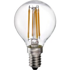    LANDLITE LED filament, E14, 4W, G45, 400lm, 2700K, kiskömb formájú fényforrás (LED-G45-4W/FLT)