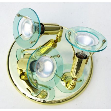 LANDLITE CLR-300 spotlámpa R50 3xE14 40W 230V arany